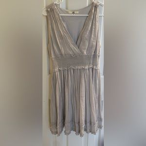 Ya Los Angeles Silver Dress